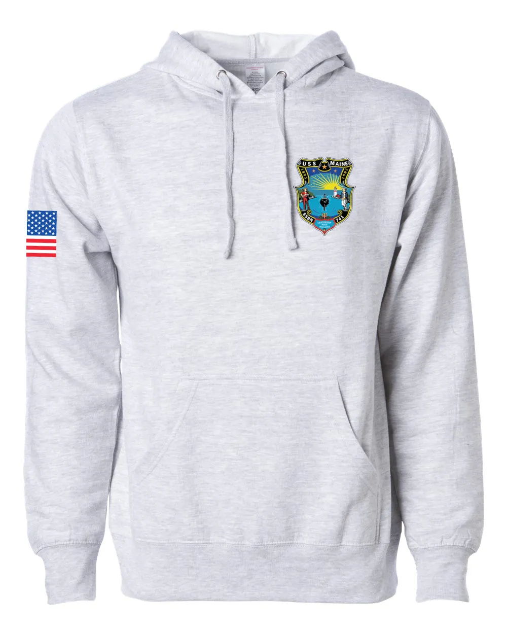 USS MAINE Store 1 Comfort Unisex Hooded Sweatshirt - Yh3465