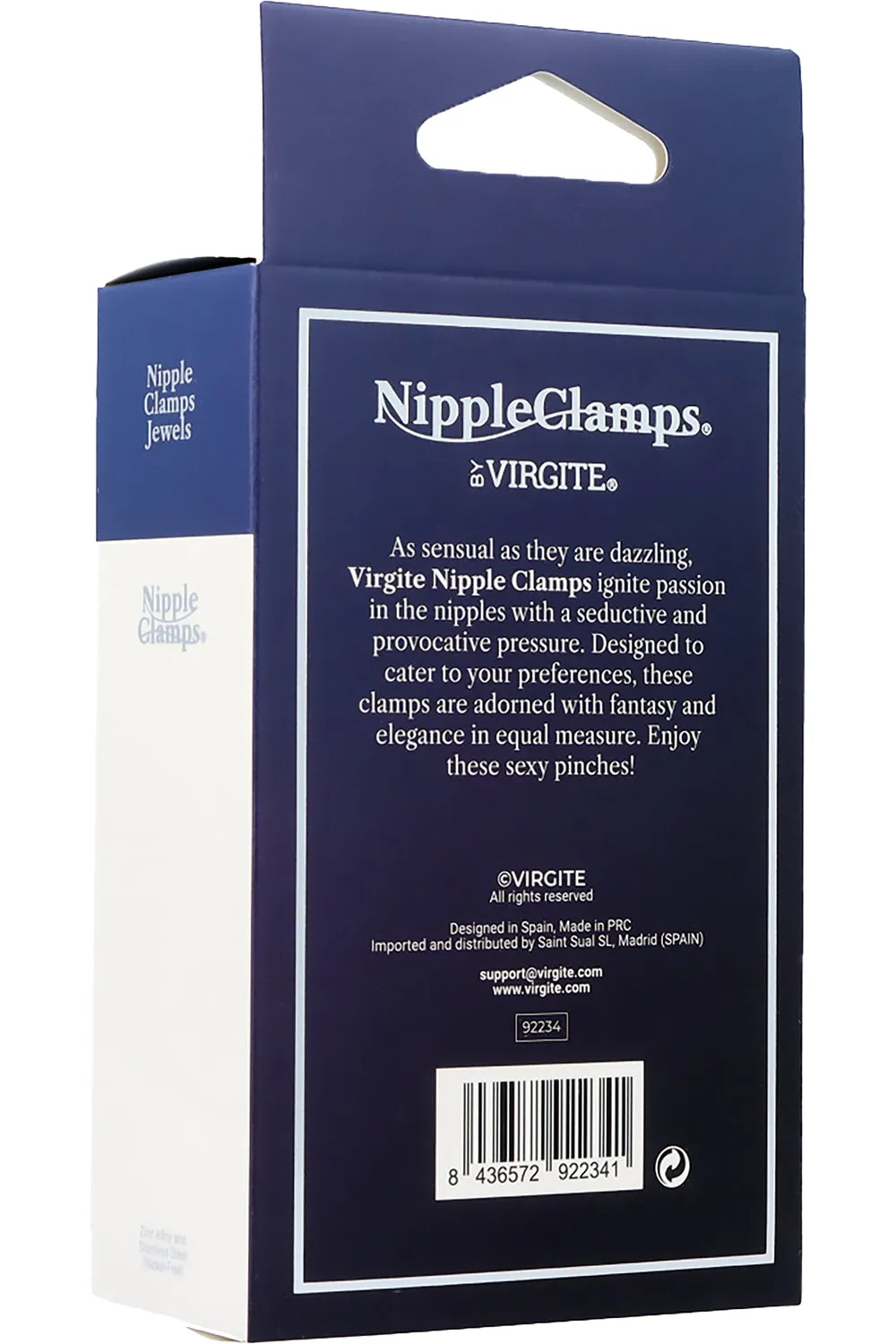 Virgite Nipple Clamps Mod. 8