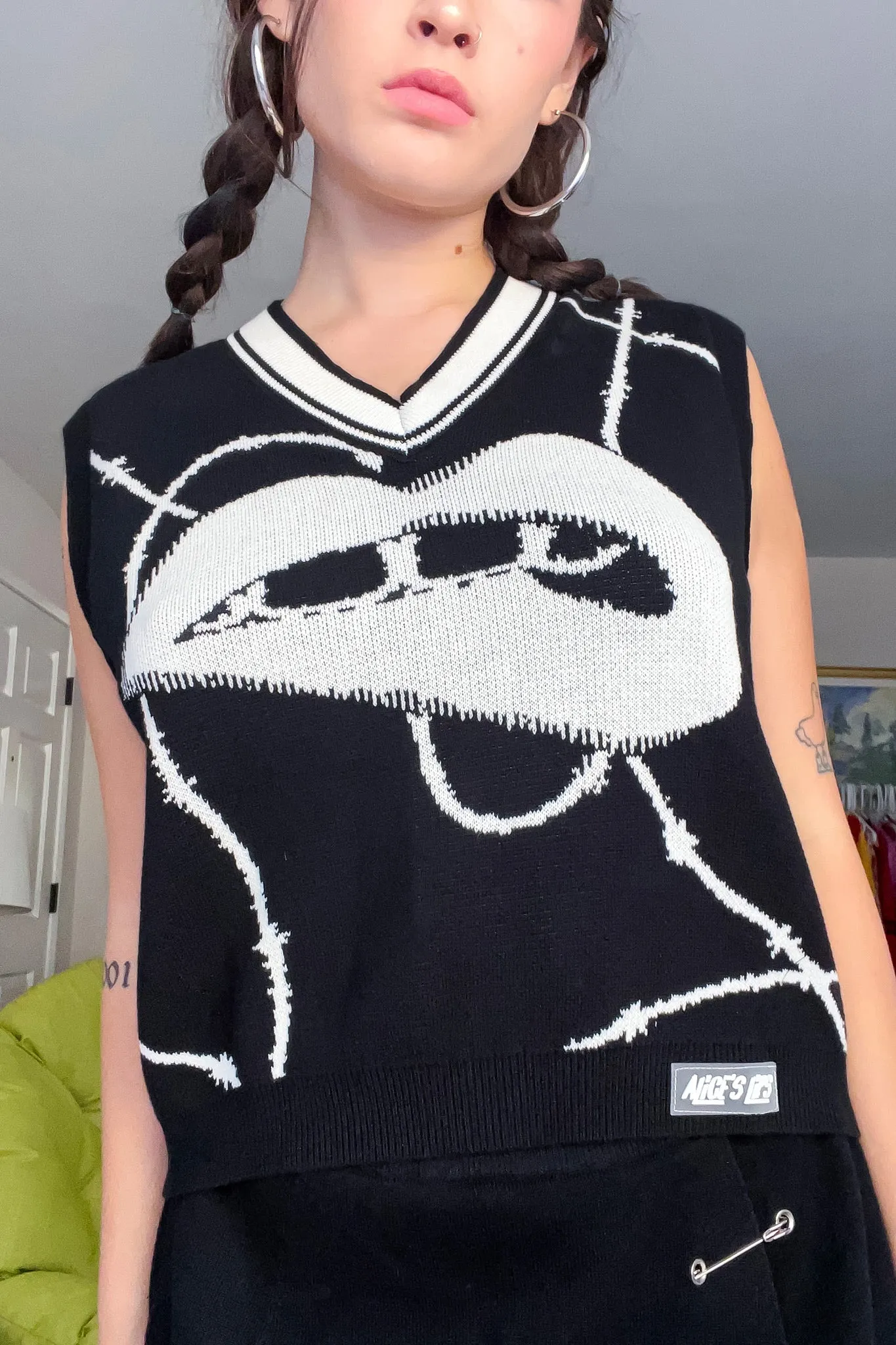 Watch Yo Mouth Knit Vest