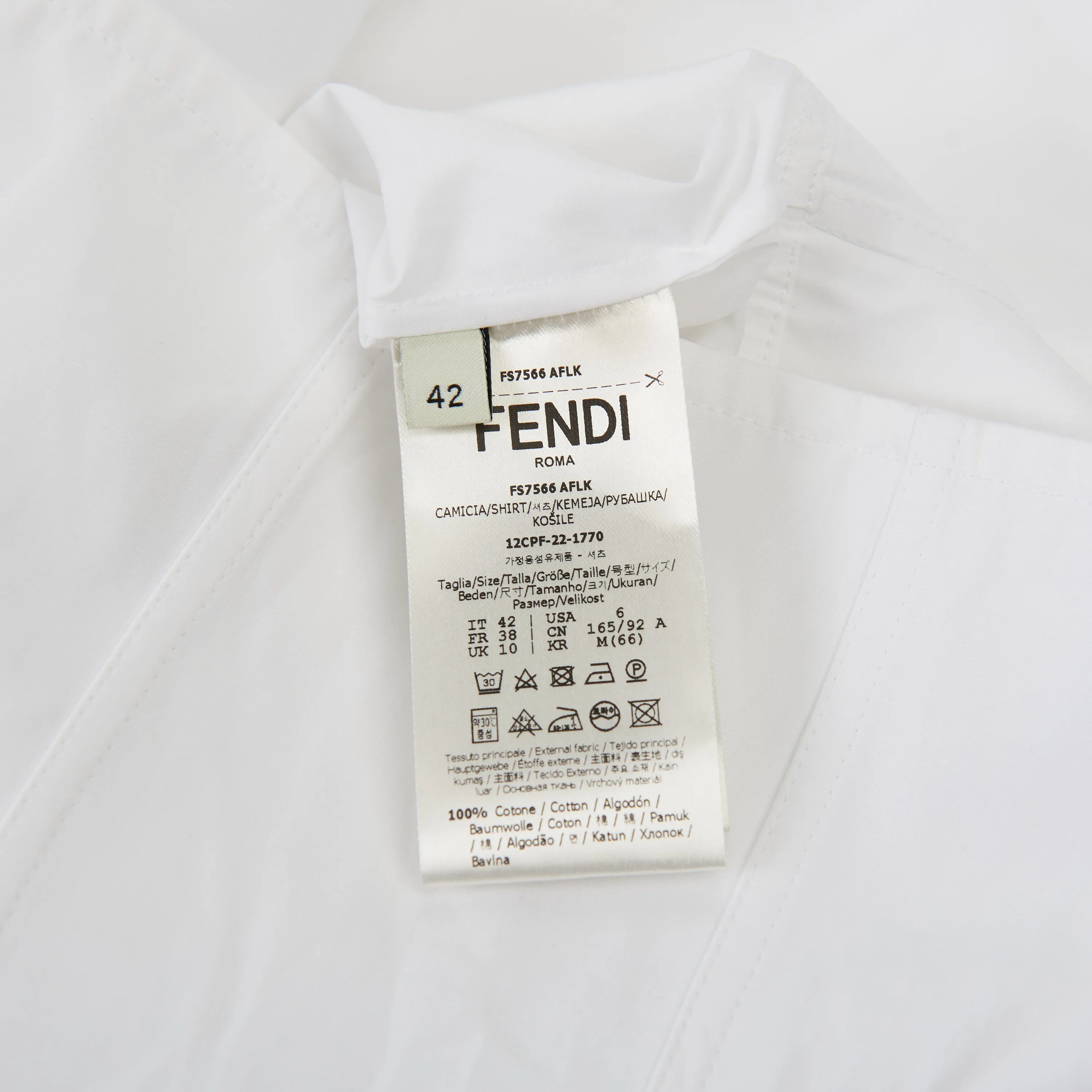 White Cotton Shirt