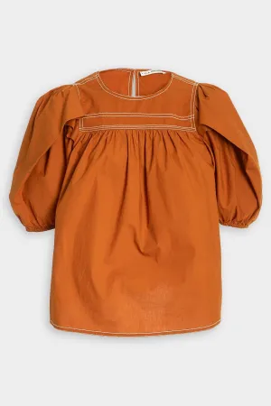 Zanna Top in Sumac