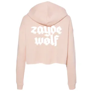 Zayde Wolf New Logo Ladies Crop Hoodie